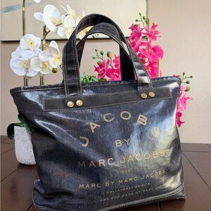 Marc by Marc Jacobs Denim Vinyl tote